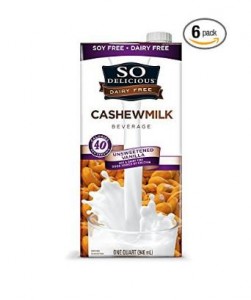 So Delicious Dairy Free Cashew Milk Beverage, Unsweetened Vanilla, 32 Fluid Ounce (Pack of 6) – Only $12.43!