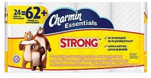 Charmin Essentials Strong Toilet Paper (24 Giant Rolls) – Only $8.99!