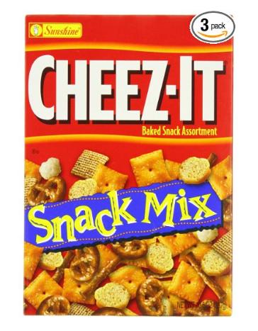 Cheez-It Snack Mix, Baked Snack Assortment, 10.5-Oz (Pack of 3) – Only $7.67!