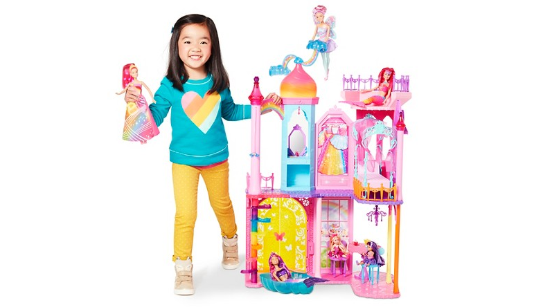 Barbie Dreamtopia Rainbow Cove Princess Castle ONLY $34.98!! Was $99.99!!