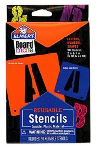 Elmer’s Project Popperz Reusable Plastic Stencils – Only $0.98!