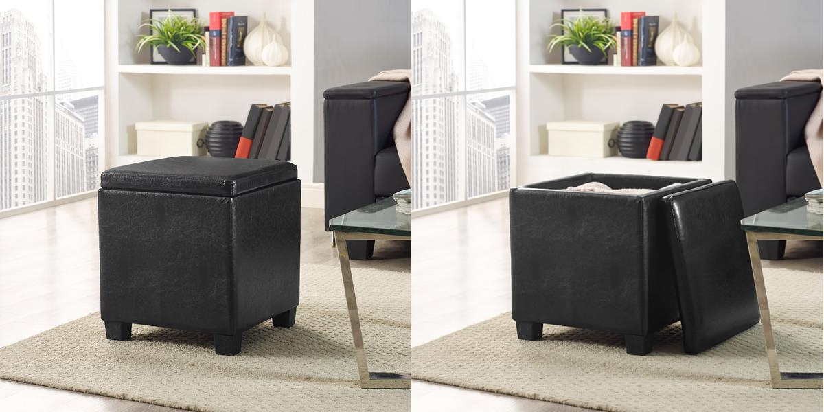 Essential Home Lidded Storage Ottoman Only $24.99 + $12.74 in SYWR Points!