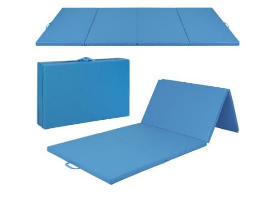 Gymnastics Gym Folding Exercise Aerobics Mat in Blue – Only $89.94!