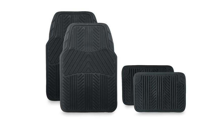 Pilot Automotive All Season 4-pc Rubber Floor Mat Set Just $9.99!