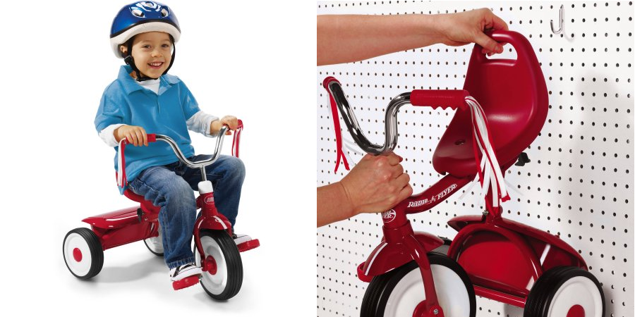 Radio Flyer Ready-To-Ride Folding Tricycle Only $42.94!