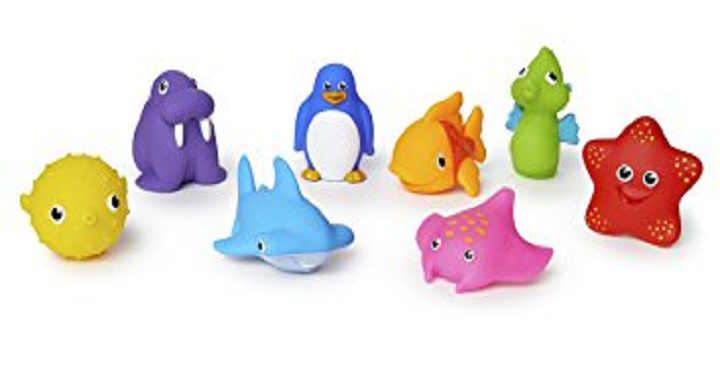 Munchkin Ocean Squirts Bath Toy 8 Pack Only $7.35 – Prime Members Only