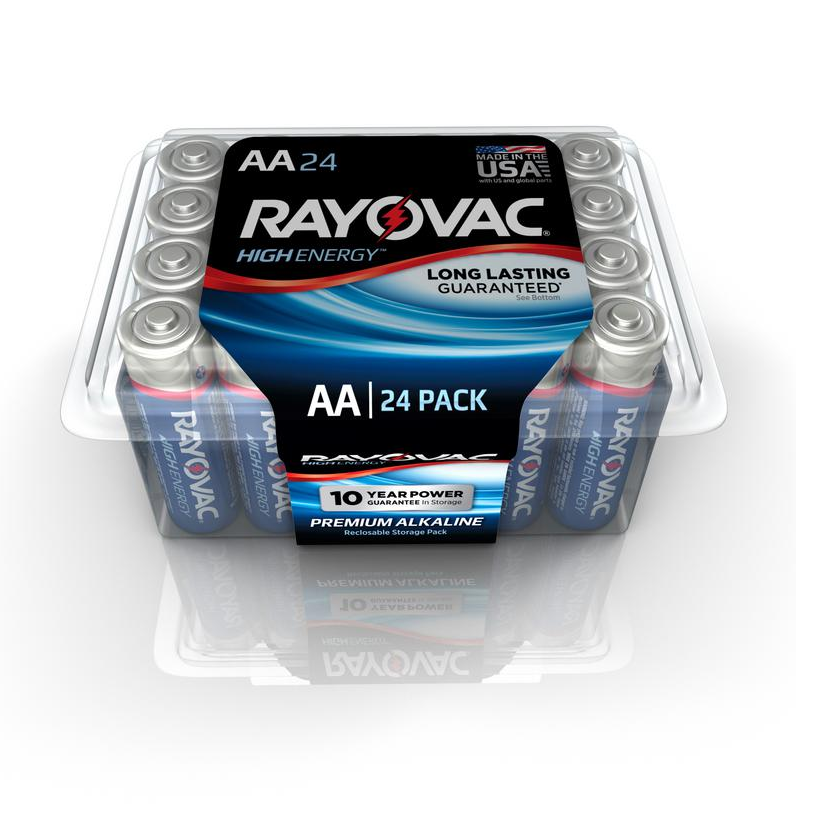 HOT!! Alkaline AA Battery or AAA Battery 24 Pack Only $4.00 at Home Depot!