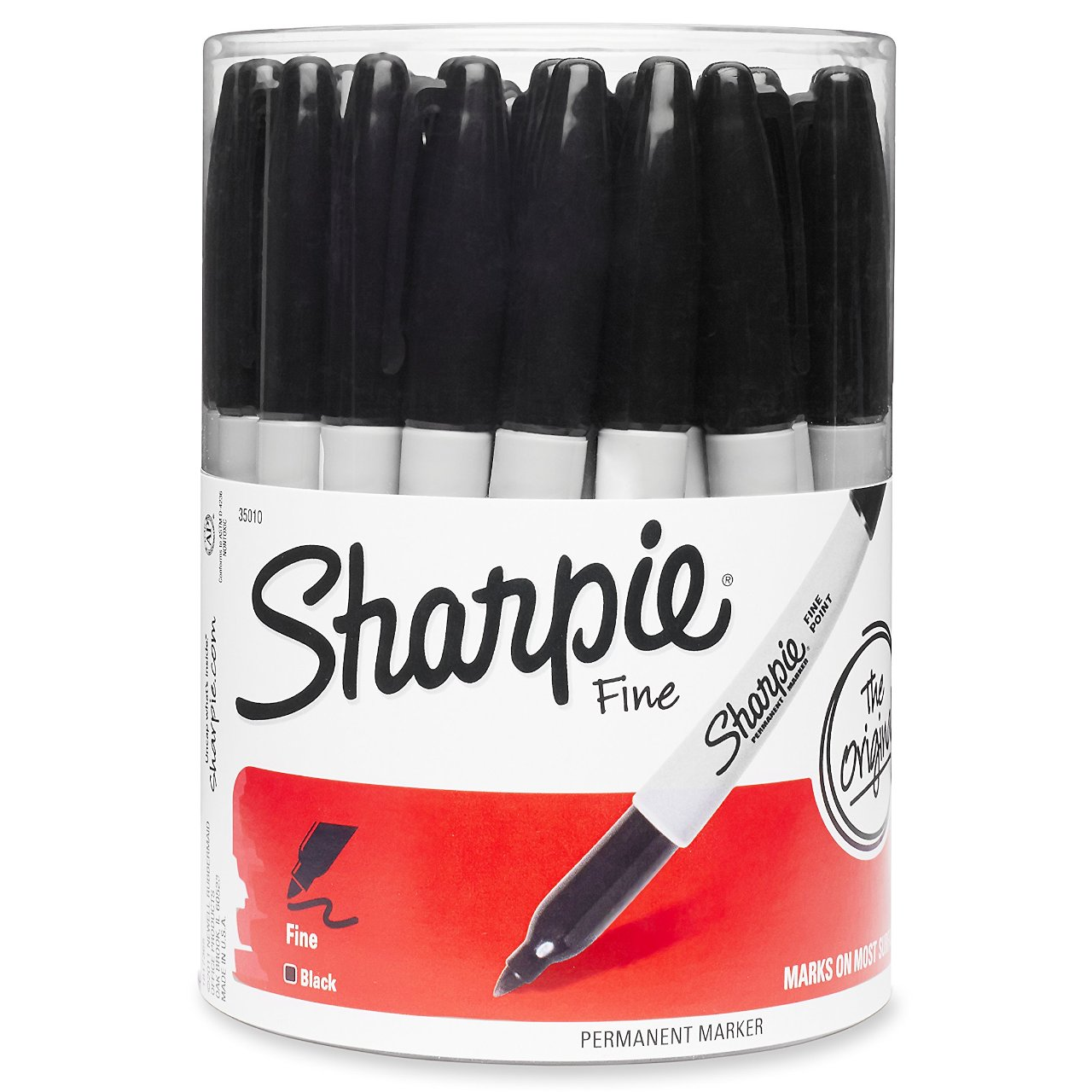 Amazon: Sharpie Fine Point Permanent Marker (36 Canister) Only $12.89!