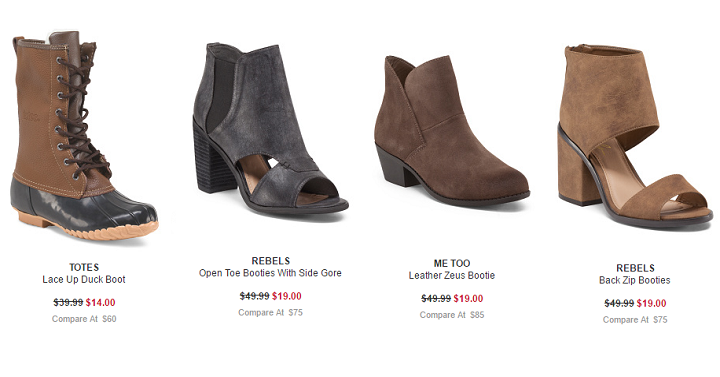 TJ Maxx FREE Shipping, NO Minimum! Clearance Boots Only $10.00!
