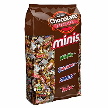 MARS Chocolate Minis Size Candy Bars Variety Mix 4 Pound Bag Only $12.18 – Perfect For Valentine’s Day!