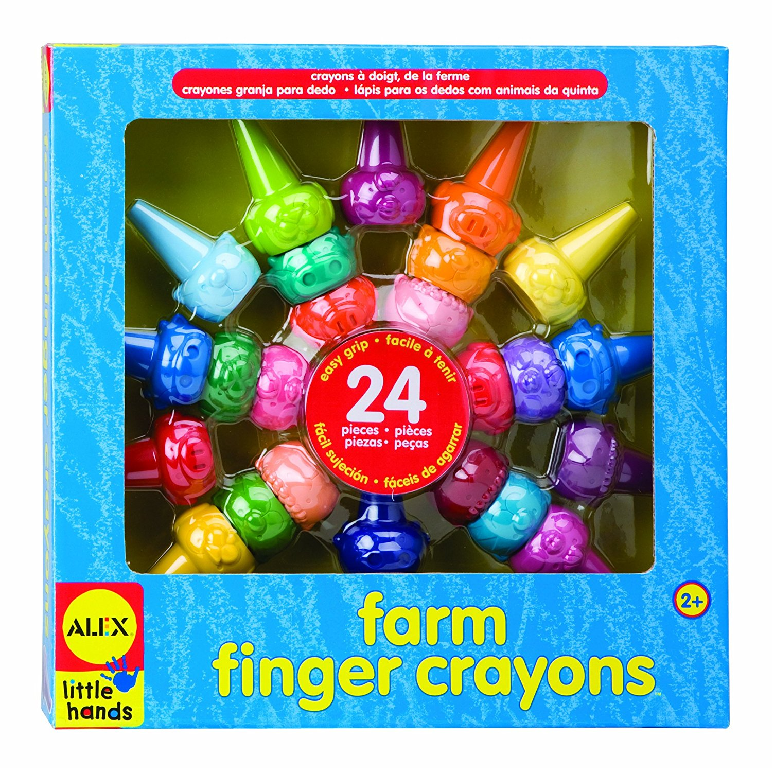 ALEX Toys Little Hands Farm Finger Crayons 24 Set Only $6.20! (Add-On Item)