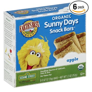 Prime Members: Earth’s Best Organic Sunny Days Snack Bars 8 Count (Pack of 6) Only $11.55 Shipped!