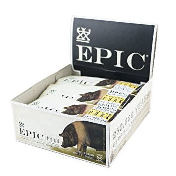 Epic All Natural Meat Bar, 100% Natural, Pulled Pork (12 Count) Only $14.99!