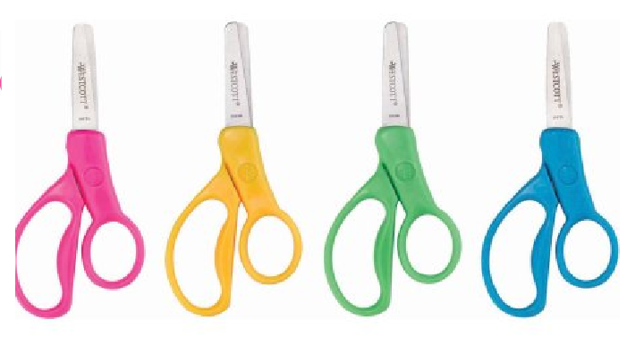 Westcott 5″ Kids’ Classroom Scissors (24 Total) Only $6.77 + FREE In-Store Pick Up!