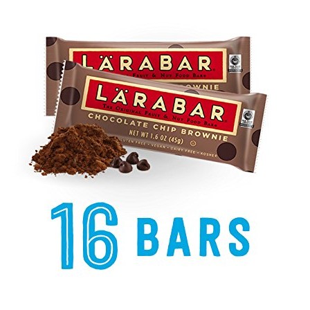 Larabar Gluten Free Bar, Chocolate Chip Brownie 16 Count Just $10.81 Shipped!