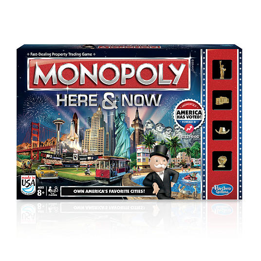 Monopoly Here & Now Game Only $6.00 at ToysRUs!