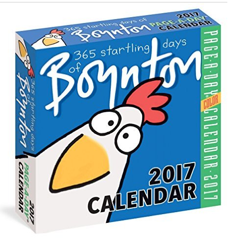 It’s Not To Late – 365 Startling Days of Boynton Page-A-Day Calendar 2017 Only $7.49!