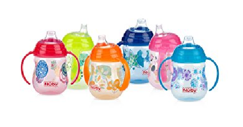 Nuby 1 Pack No-Spill Soft Flex Spout Cup Only $4.79 on Amazon!