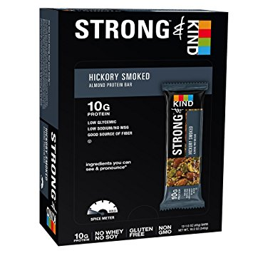 Strong & Kind Protein Bars (Hickory Smoked) Snack Bars 12 Count Only $9.72 Shipped!