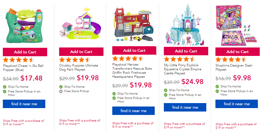 ToysRUs: Big Discount on Over 500 Clearance Items!!
