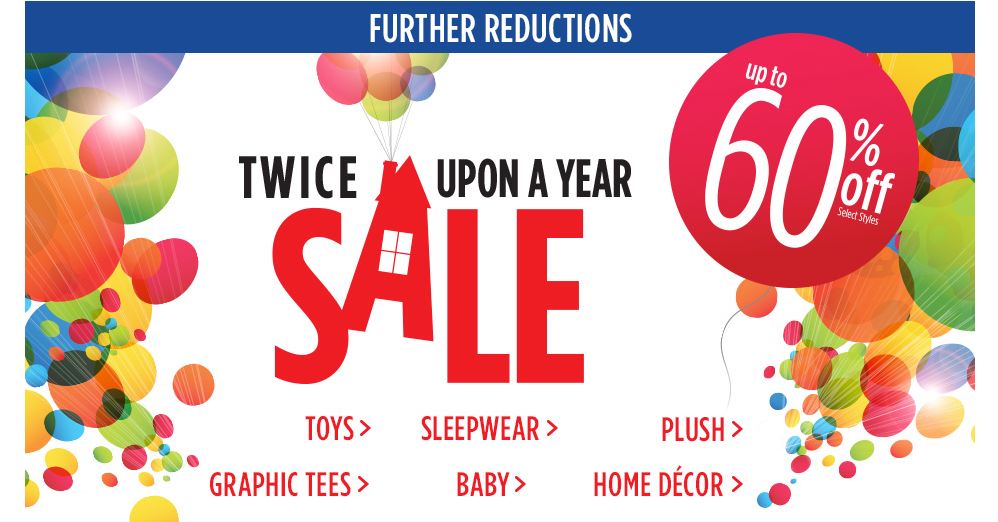 Disney Twice Upon a Year Sale – Save Up to 60% Off Sleepwear, Tees & Tops, Toys, Accessories & More!