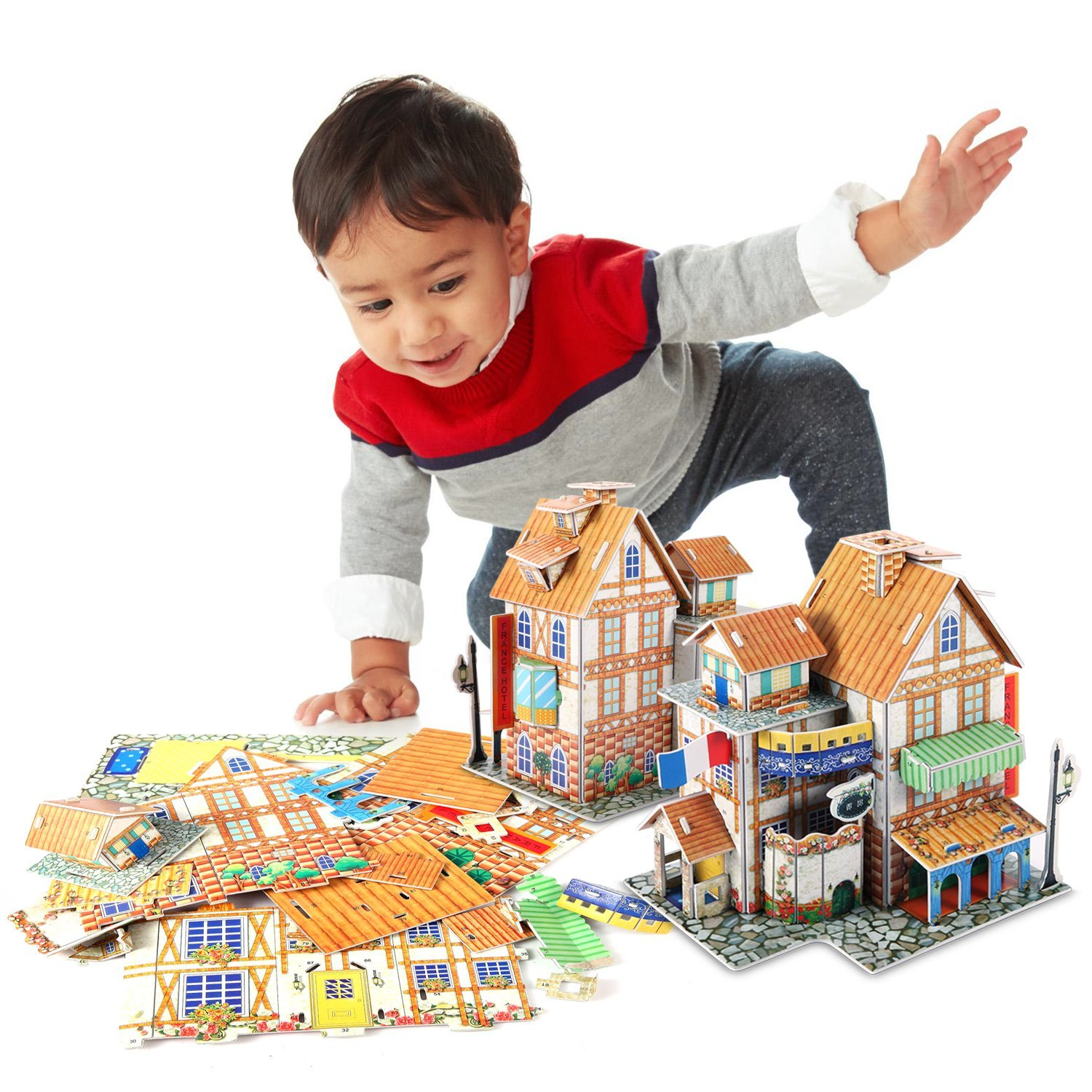 3D Puzzle Jigsaw Educational Toys Only $6.99 After Coupon Code!