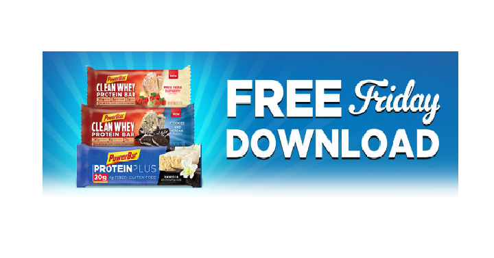 FREE PowerBar Protein Bar! (Download Today, Jan. 27th Only)