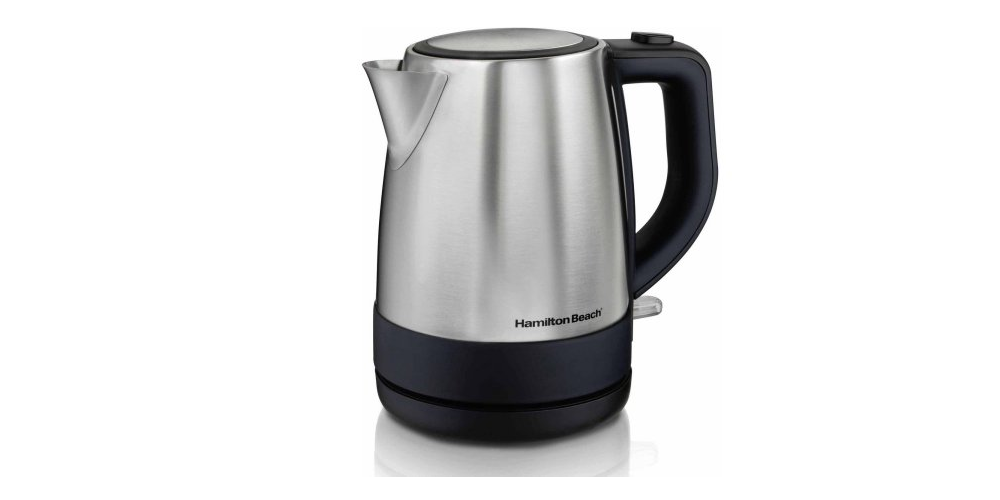Hamilton Beach 1 L Stainless Steel Electric Kettle—$15.88! ($19.77)