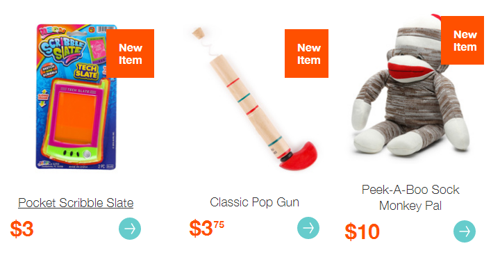 Hollar: Retro Favorite Classic Toy Sale! Classic Pop Gun Only $3.75 or Pocket Scribble Slate Only $3 and More!