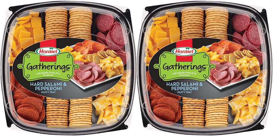 Superbowl Snackies!! Hormel Gatherings Tray Only $7.98 at WalMart!