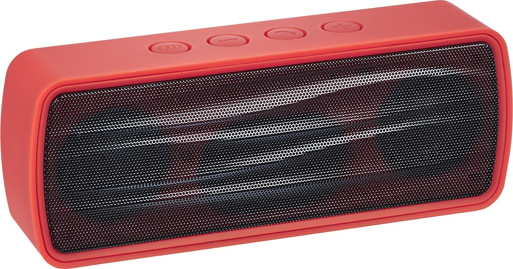 Red Insignia Portable Bluetooth Speaker Just $9.99!