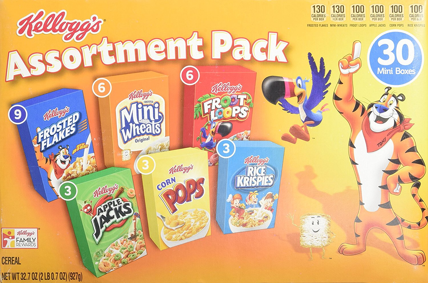Kellogg’s 30-count Breakfast Cereal Jumbo Assortment Single Serve Boxes—$10.44 Shipped!!