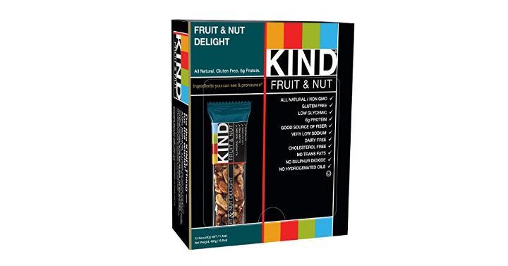 KIND Bars, Fruit & Nut Delight, 1.4 Oz Bars (12 Count) – Only $10.06!