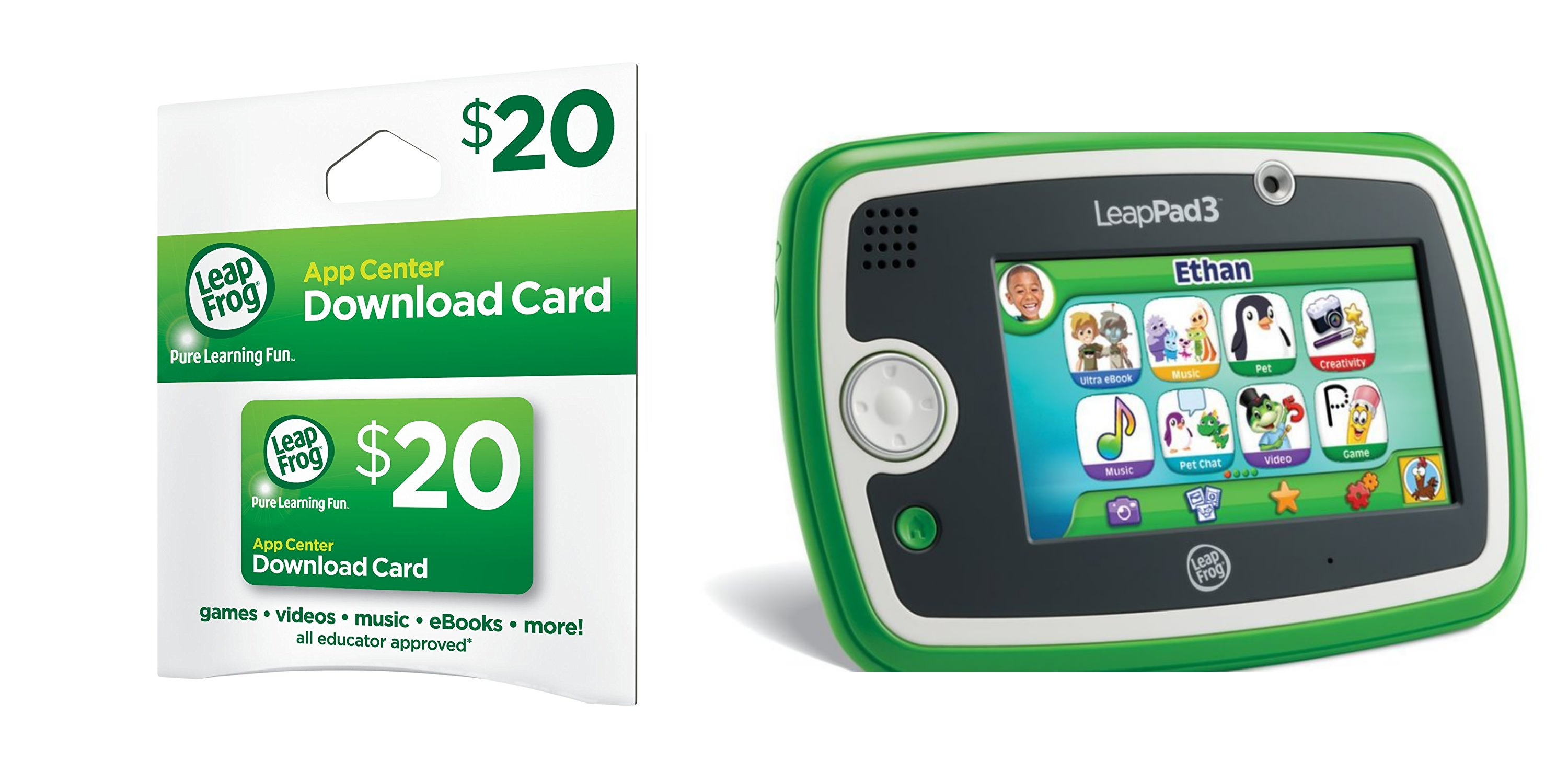 LeapFrog App Center $20 Digital Download Card for only $11.99!