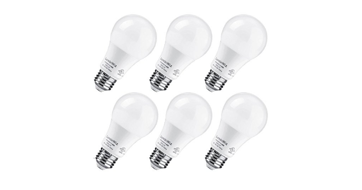 LuminWiz 9W LED Light Bulbs (6 pack) for only $12.99! (Reg. $49.99)