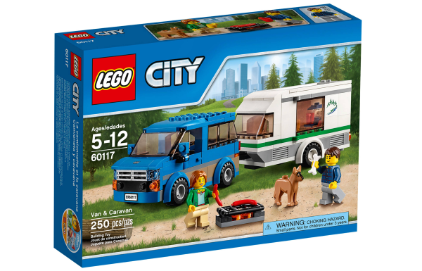 LEGO City Great Vehicles Van & Caravan Set Just $12.79!