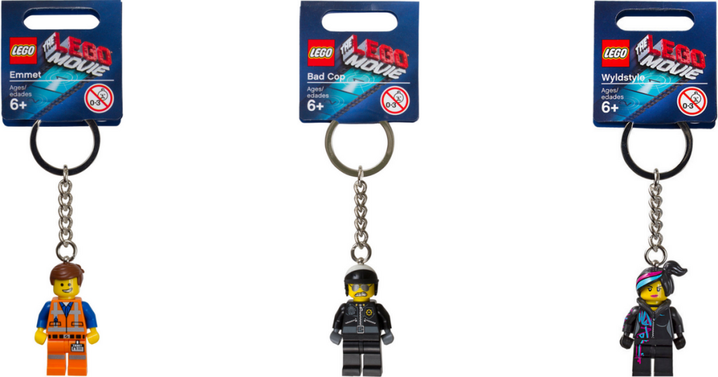THe LEGO Movie Keychains From 99¢!! (Reg $5.99)
