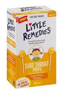 Little Remedies Sore Throat Pops, 10 Count – Only $3.52!