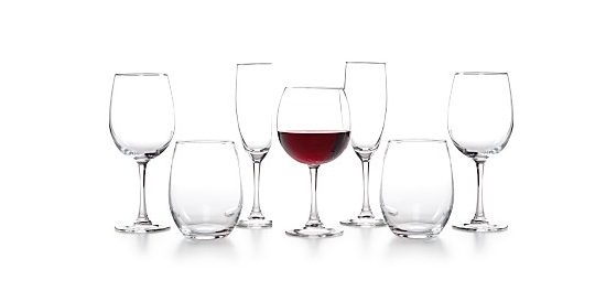 Macy’s 12-pc Wine Glassware Sets ONLY $9.99!! FREE Shipping With Beauty Item!