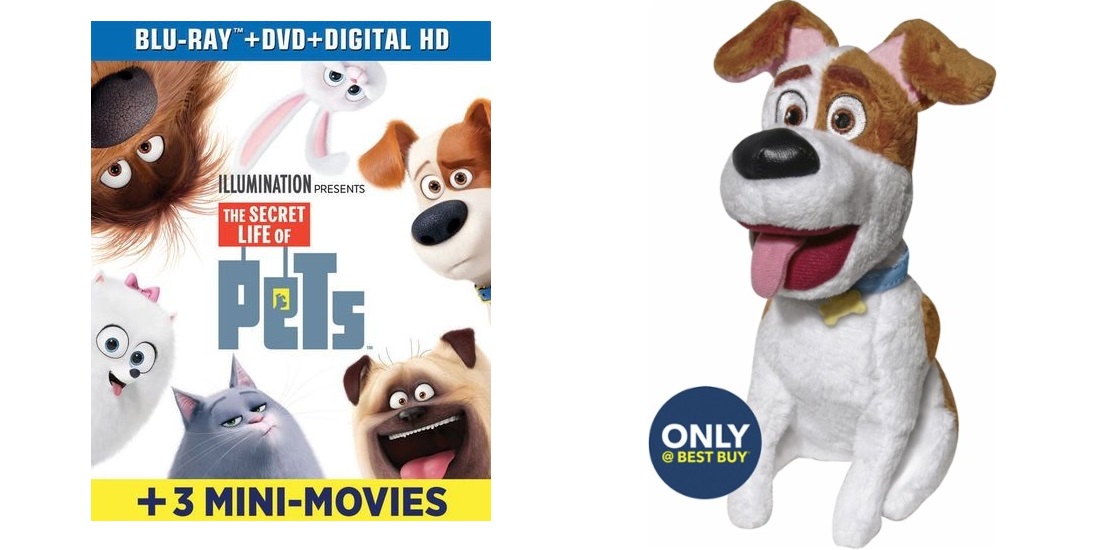 The Secret Life of Pets on Blu-ray and DVD For Only $14.99!
