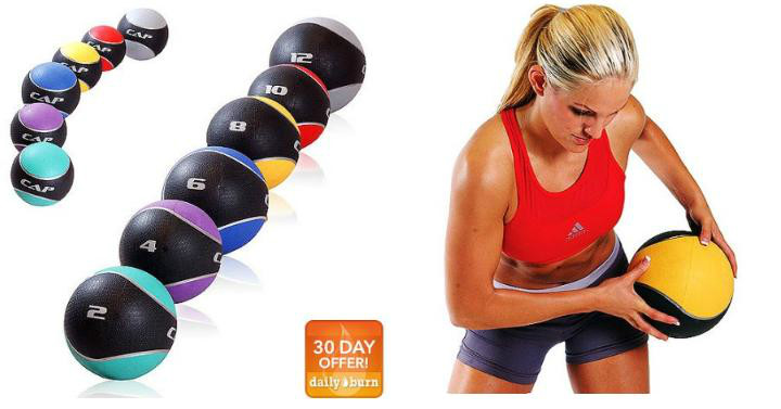 CAP Barbell Rubber Medicine Ball – as low as $18!