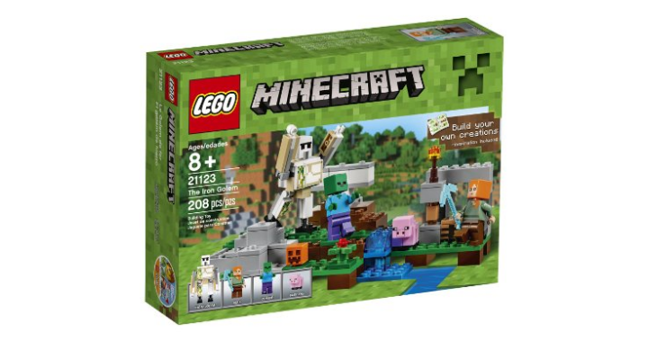 LEGO Minecraft The Iron Golem Only $14.99! (Reg. $19.99)