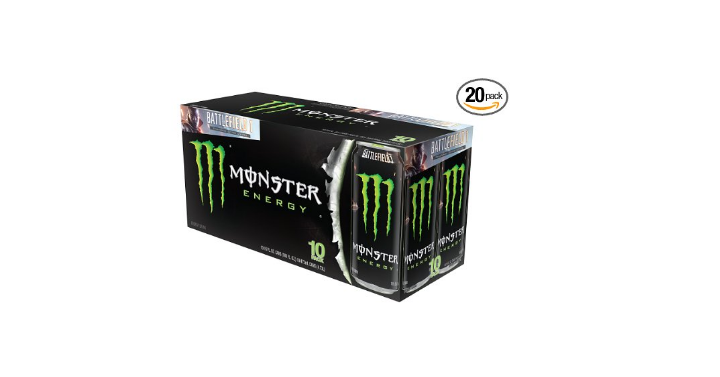 Monster Energy, Original, 16 Ounce (Pack of 20) for only $22.94 Shipped!