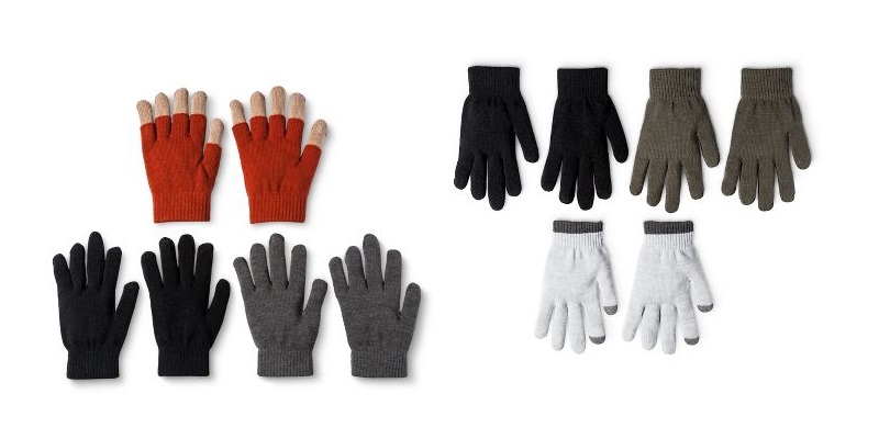 Women’s Mossimo Supply Co 3-Pack Tech Touch Gloves Only $6.30! (Reg $9.00)