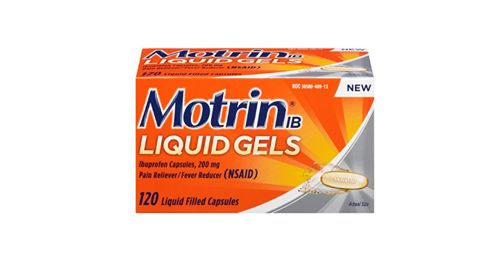 Motrin Liquid Gels, 120 Count for only $10.00!