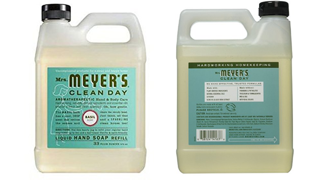 Mrs. Meyers Basil Liquid Hand Soap Refill, 33 oz—$5.64 Shipped!