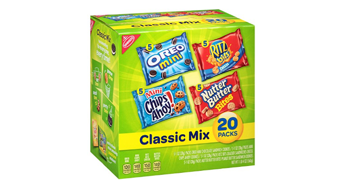 Nabisco Classic Cookie and Cracker Mix (20-Count Box) Only $6.81 Shipped!
