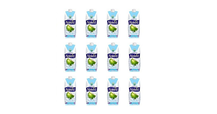 Naked Juice 100% Organic Pure Coconut Water, USDA Organic Certified 16.9 Ounce (12 Pack) Only $16.71 Shipped!