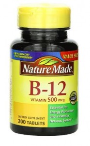Nature Made Vitamin B-12 500 Mcg, Tablets (200 Count) – Only $8.46!