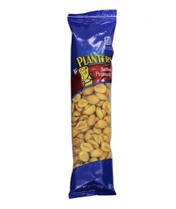 Planters Super Tube Nuts, Salted Peanuts, 2.5-Ounce, 15 Count – Only $7.49!